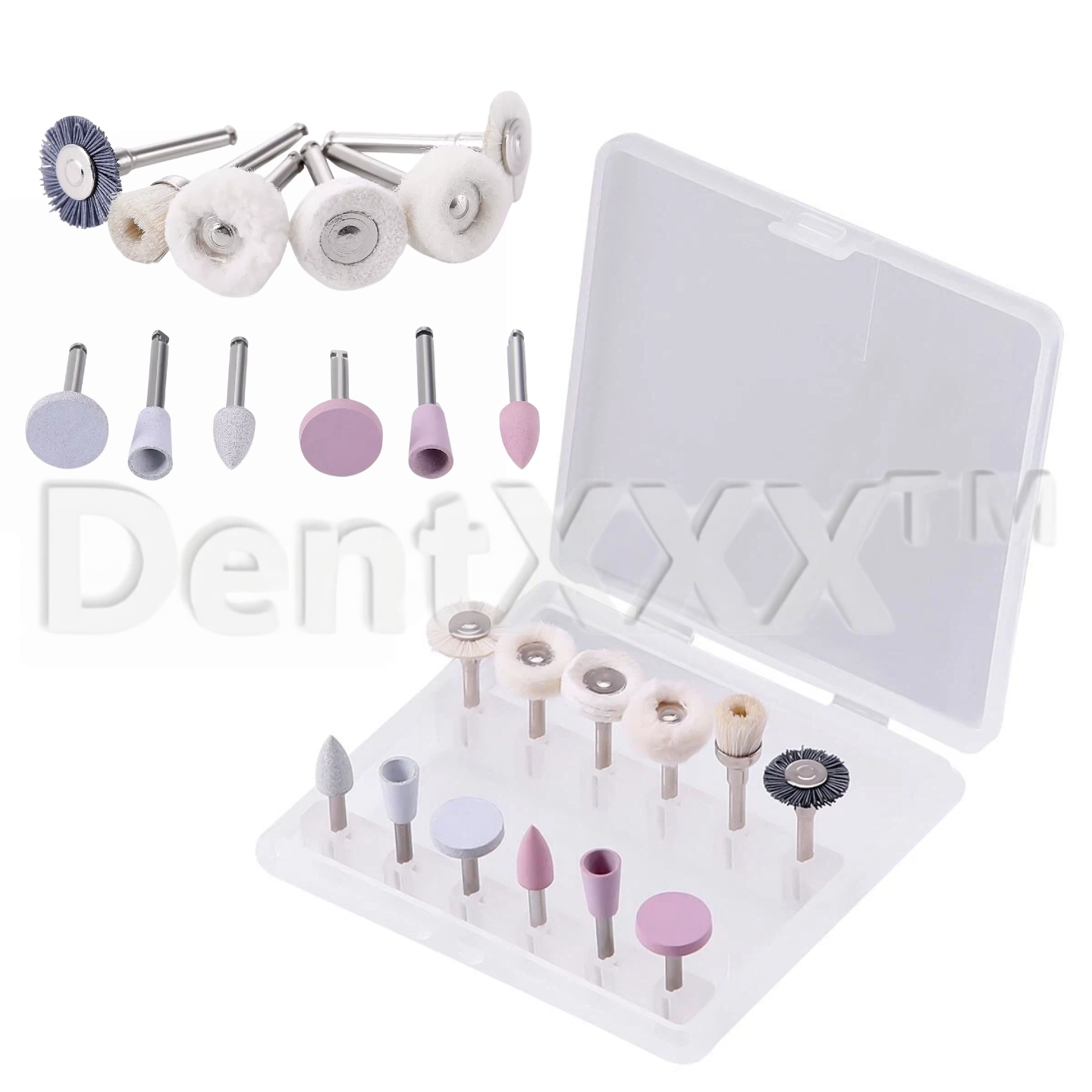 Group Head Brush - Kit de polimento composto com 12
