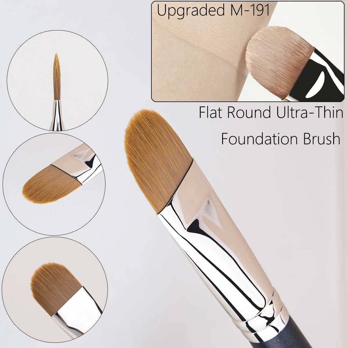 Pincel de maquiagem ultrafino  - Group Head Brush avaliação e preço