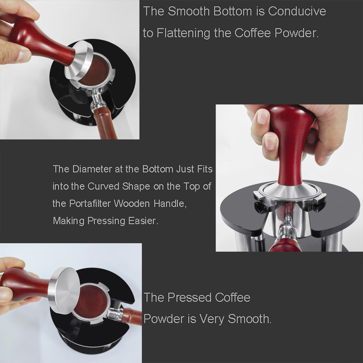 51mm 53mm 58mm Espresso Tamper - Coffee Equipment Distributor avaliação e preço