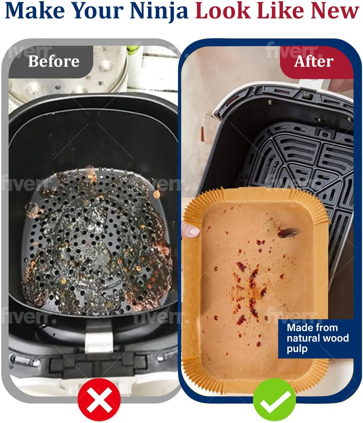 Fritadeira de ar cozinhar pape - Ninja Air Fryer Af300 avaliação e preço